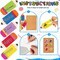 60 Pack Pencils Cut Outs Colorful Name Tags for Classroom Bulletin Board Locker Decor (Rainbow) 6 x 2.5 cm